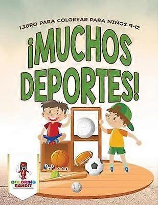 Muchos Deportes  Libro Para Colorear Para Nios 912