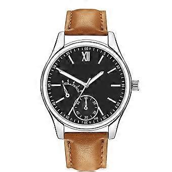 Fashionable Classical Quartz Watch Casual Style Men Wristwatch Decor Gift (#01)