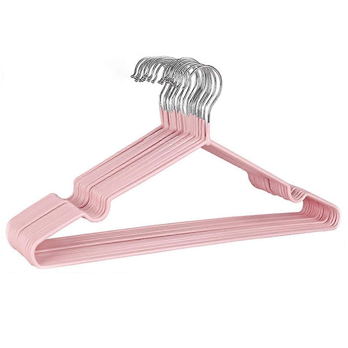 10 Pack Metal Plastic Clothes Drying Rack for Dormitory Home