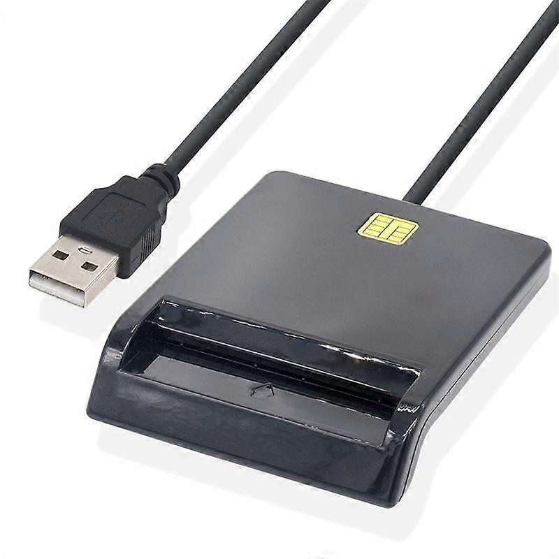 USB 2.0 IC Card / Bank Card / ID Card / SD Card Smart Reader XJF-607