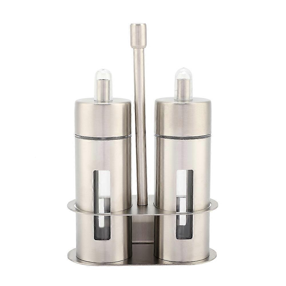 ステンレス鋼の漏れ防止オイルジャグ醤油と酢のボトル3個セット