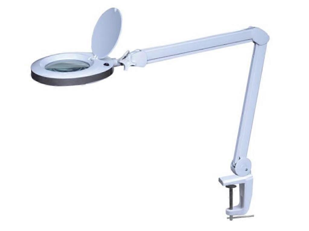 LED Desk Work Light with Magnifier - 8 Diopters - 8 W - 60 LEDs - White