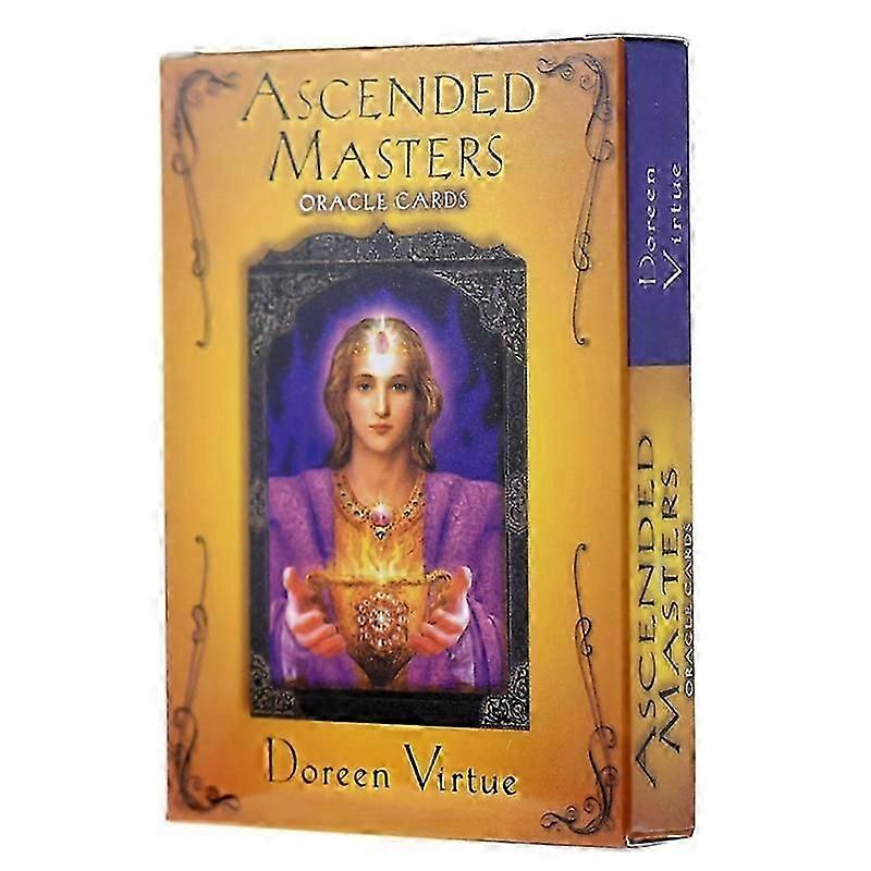 2022 New Ascended Masters Oracle Cards English Version 44-card Deck Tarots Board Game
