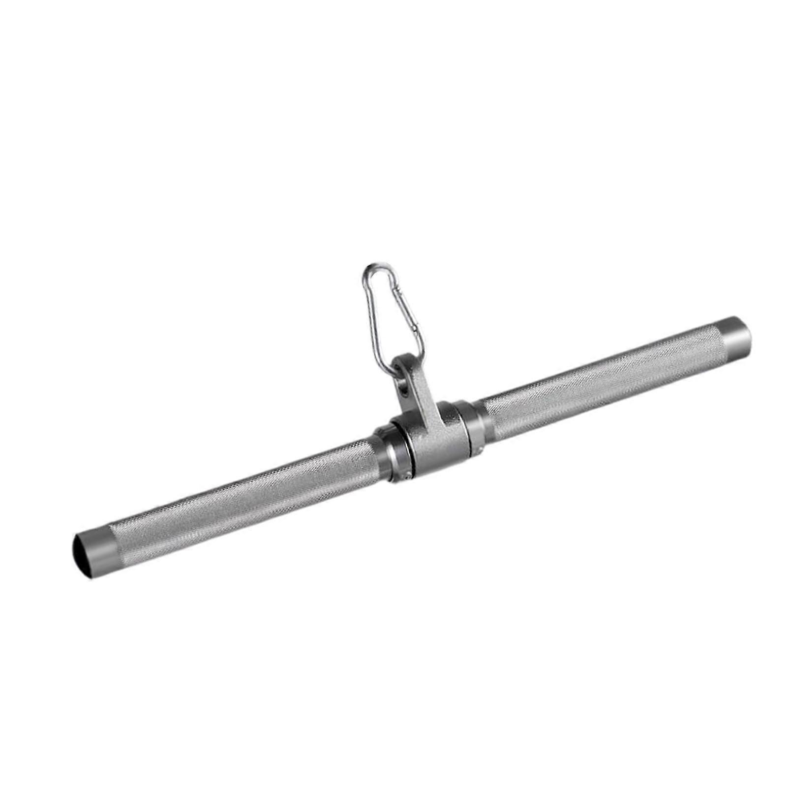 LAT Pulldown Bar Multi Exerciser for Workout Pulley System Strength Training Silver