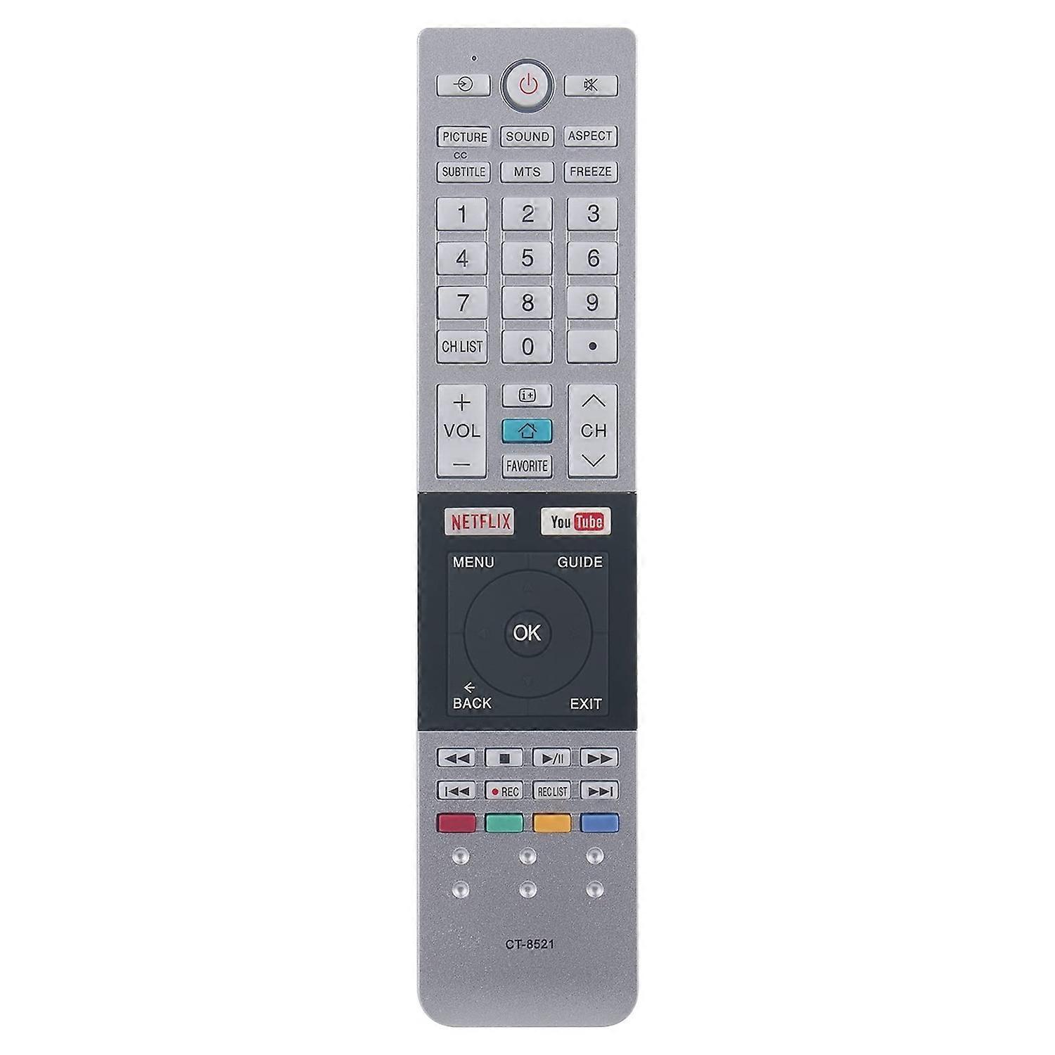 CT-8521 TV Remote Control for TOSHIBA Replacement Television Remote Control