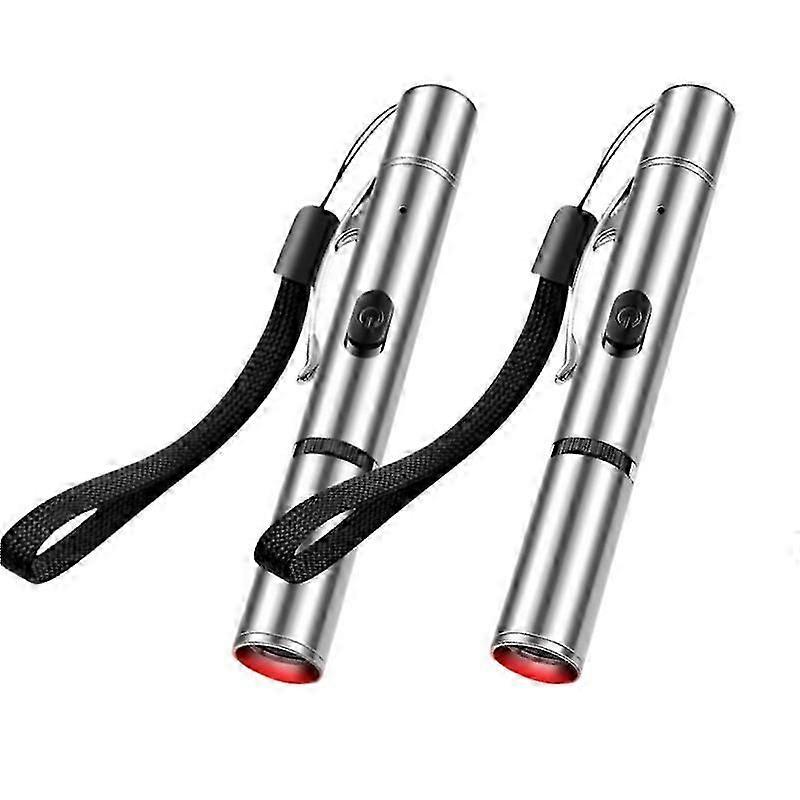 Cat Laser Pointer Toy, Red Laser Pointer Cat Toys For Indoor Cats Dogs Kitten Pet Interactive Chaser Cat Laser Toys Light Indoor