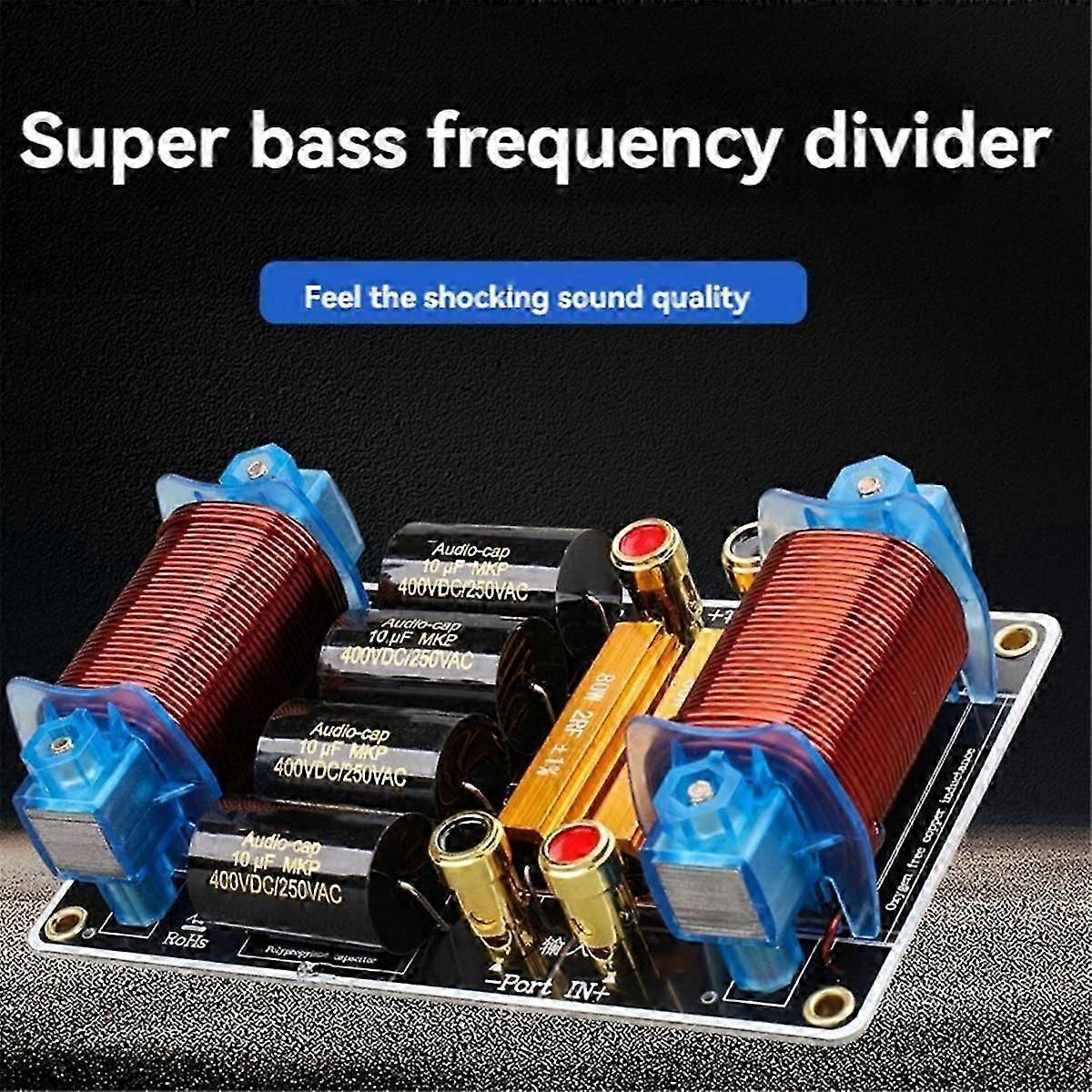 Subwoofer Specific Frequency Divider Pure Bass Speaker Crossover Hifi 1100w High-power For 15 18 Inch Audio Speaker