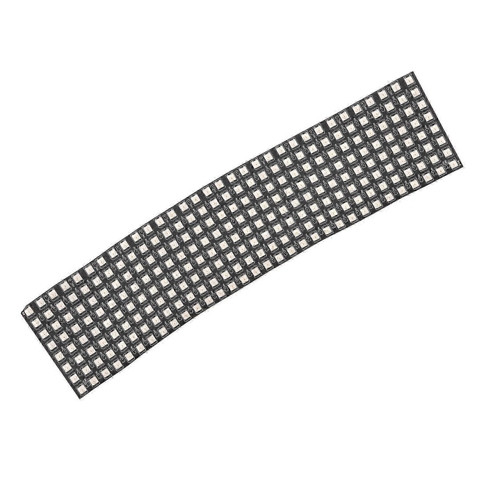 LED Panel, WS2812B RGB 832 Pixels Digital Flexible Dot Individually Addressable LED Display Screen