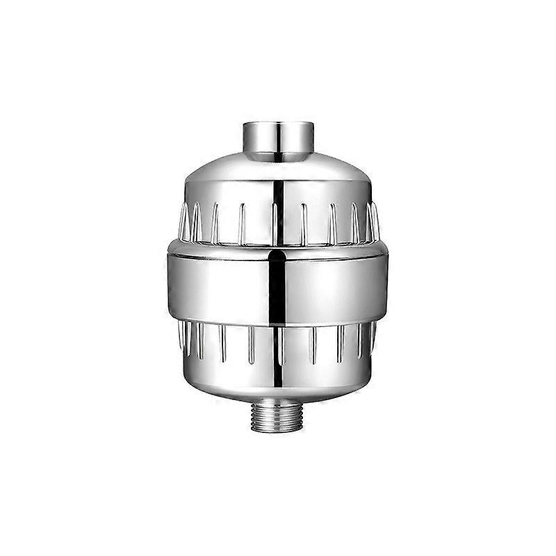 High Output Shower Filter 2.5-Inch Cartridge Plastic Housing Chlorine Reduction Compatible With Standard Shower Heads