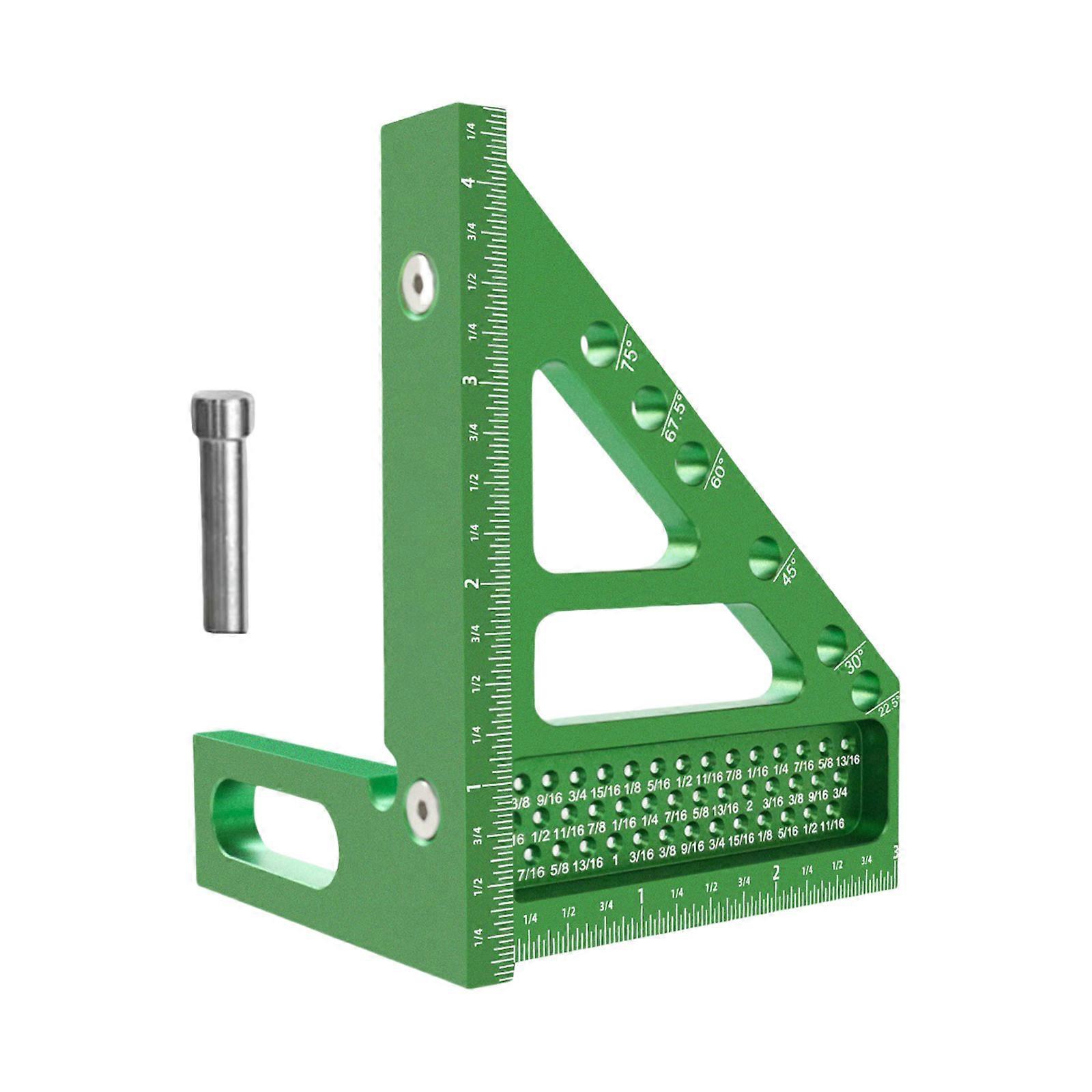 Multifunctional Carpentry Square Angles Finder Protractors Tool for Precise Measuring in Furniture Making & Construction
