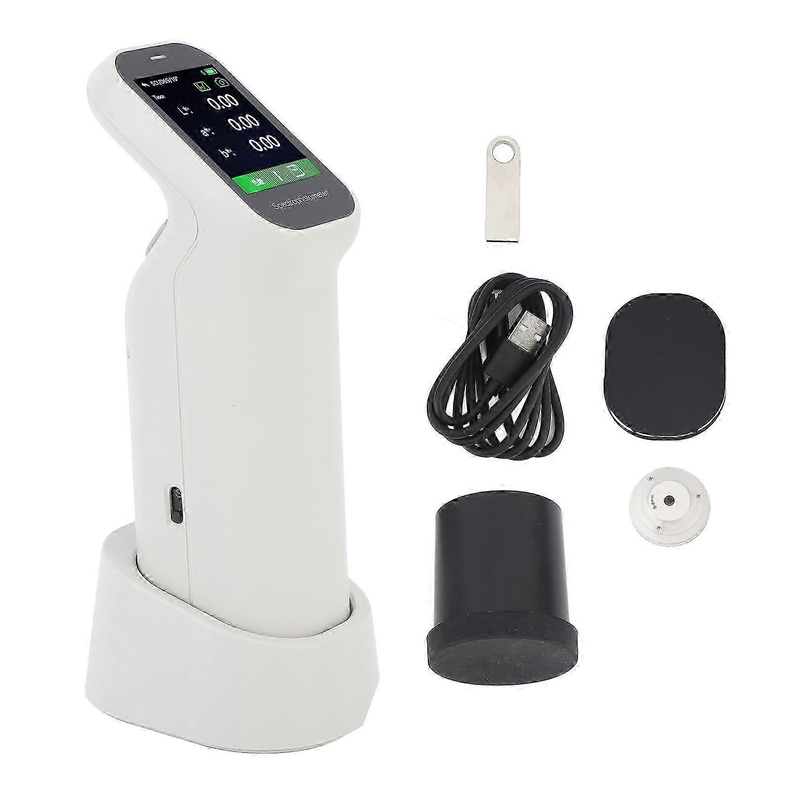 Analizzatore di colore Colorimetro digitale Touch Screen 6mm 11mm Tester misuratore di differenza di colore per pittura plastica