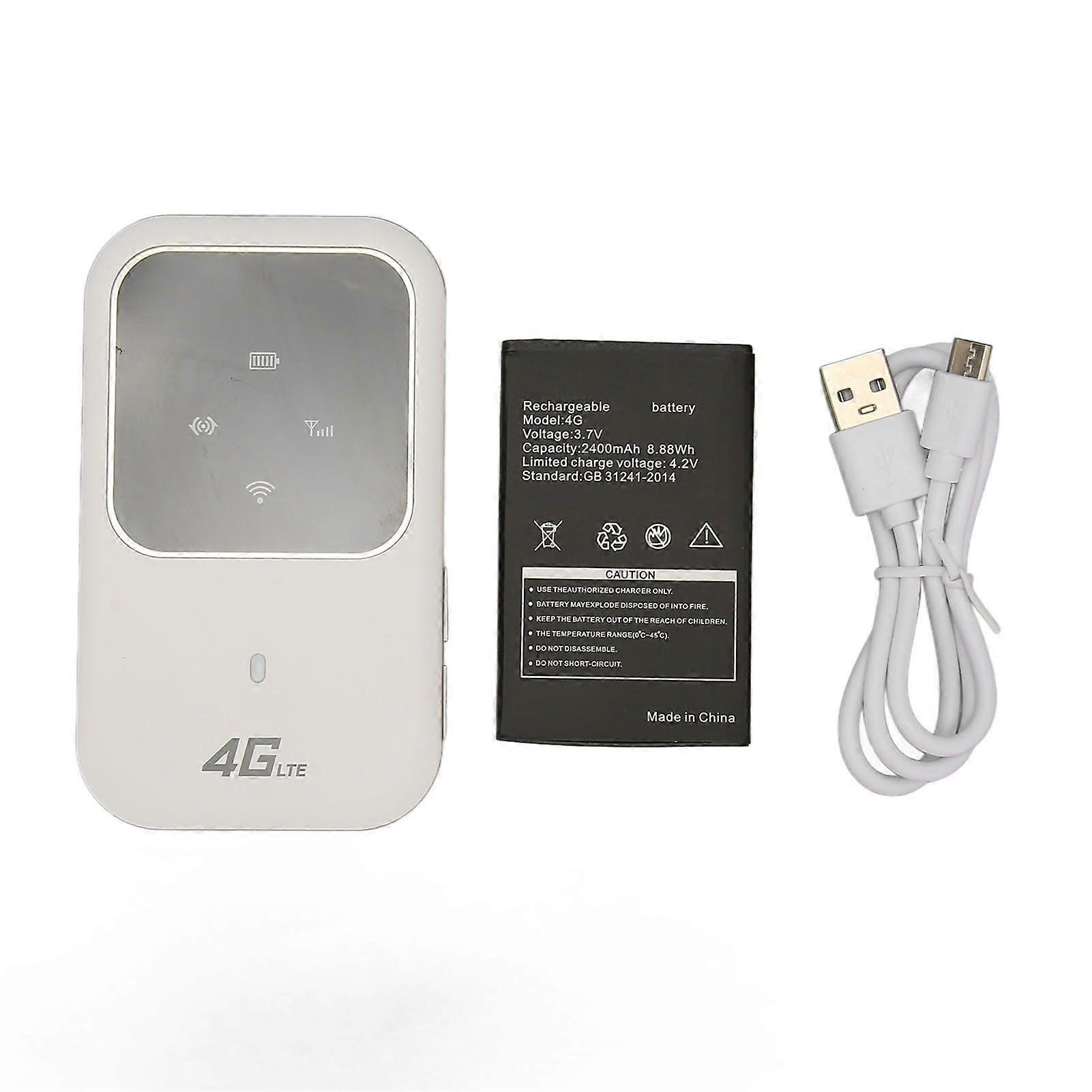 4G Mobile WiFi Hotspot 3G 4G High Speed Support 10 Users Lightweight Mini LTE Portable Router for Laptop Phone