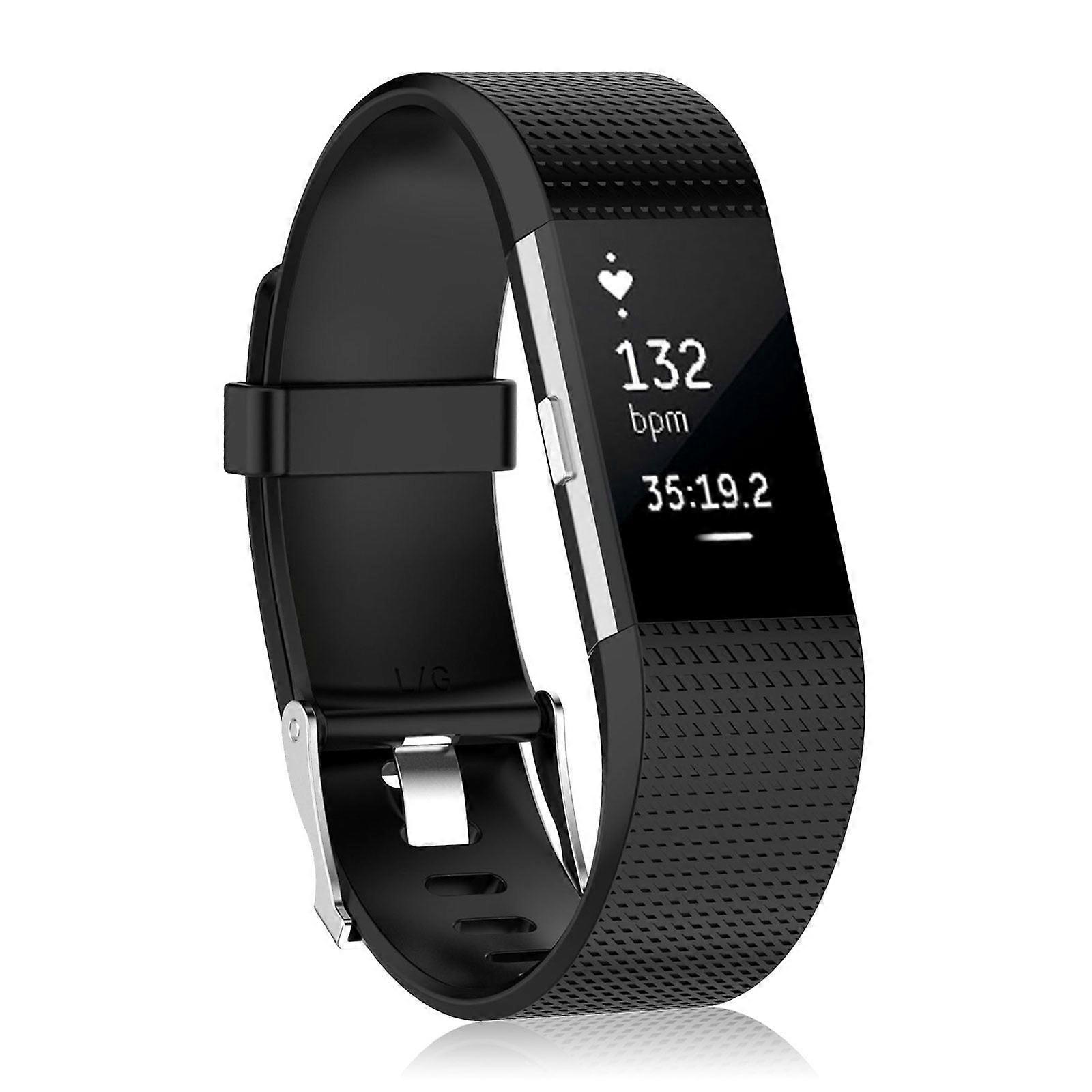Fitbit Charge 2バンド用、1/3パック調整可能な交換用SoftシリコンスポーツストラップリストバンドアクセサリーFitbit Charge 2フィットネス用