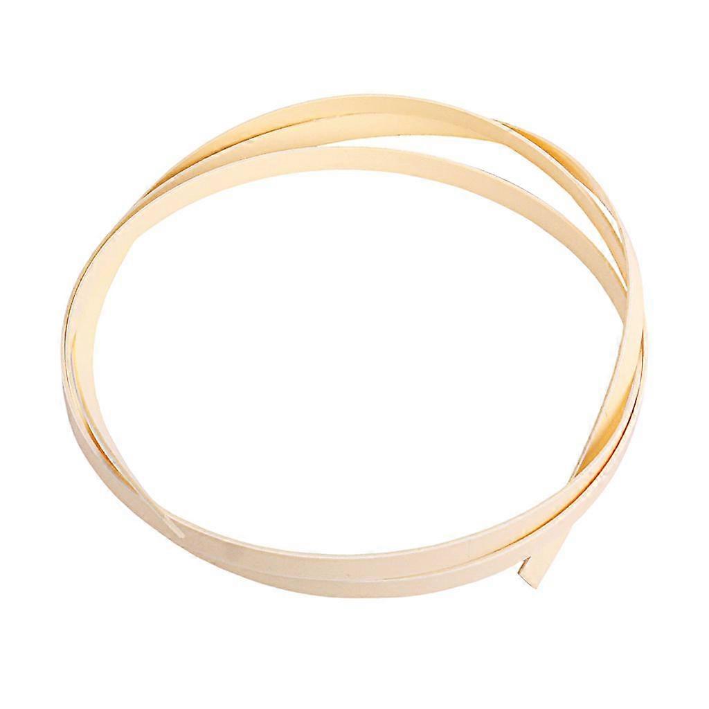 Plastic Guitars Binding Purfling Strip Beige, Width 10mm/0.39inch