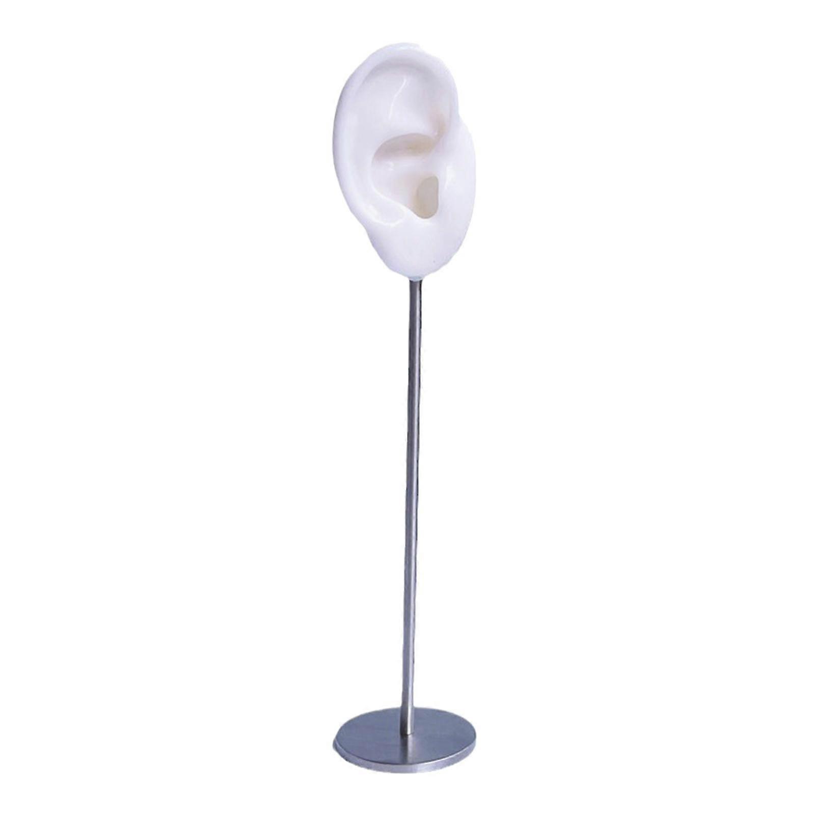 Earring Display Stand Desktop Decor Ear Model Stud Holder Durable Silicone Round