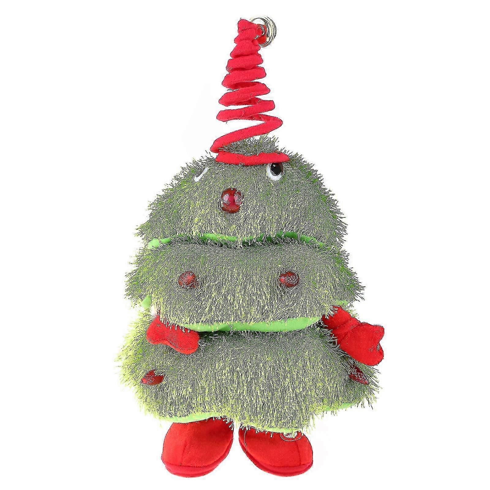 「人形のための電気クリスマスツリーぬいぐるみかわいいリモコン音楽子供のおもちゃギフトぬいぐるみ人形の歌う踊るムシ」