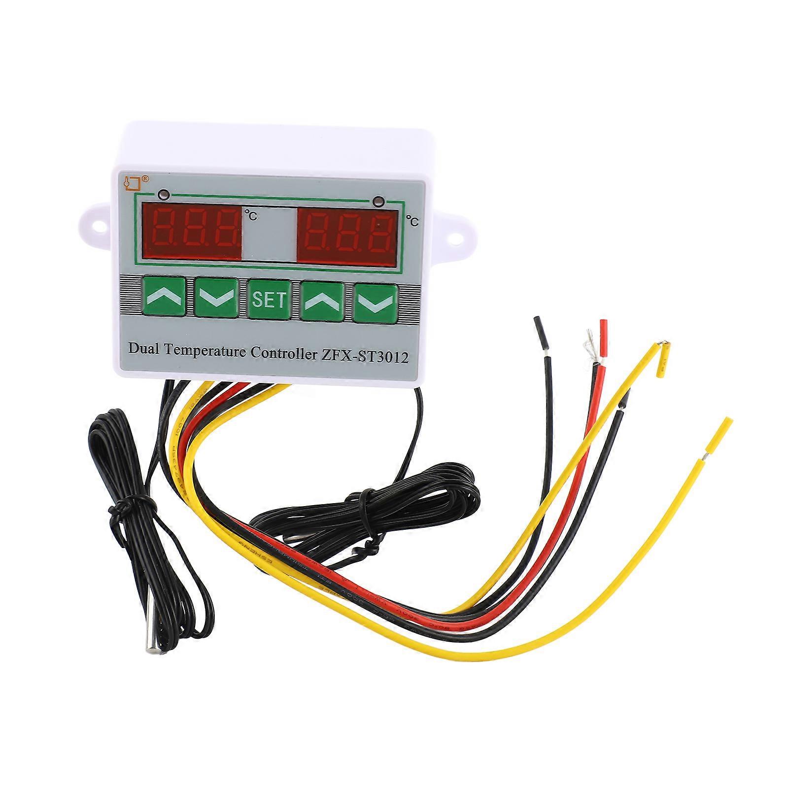 Microcomputer Intelligent Digital Controller with Dual Display ZFX-ST3012 12V/120W Electric Thermostat Temperature Control Switch