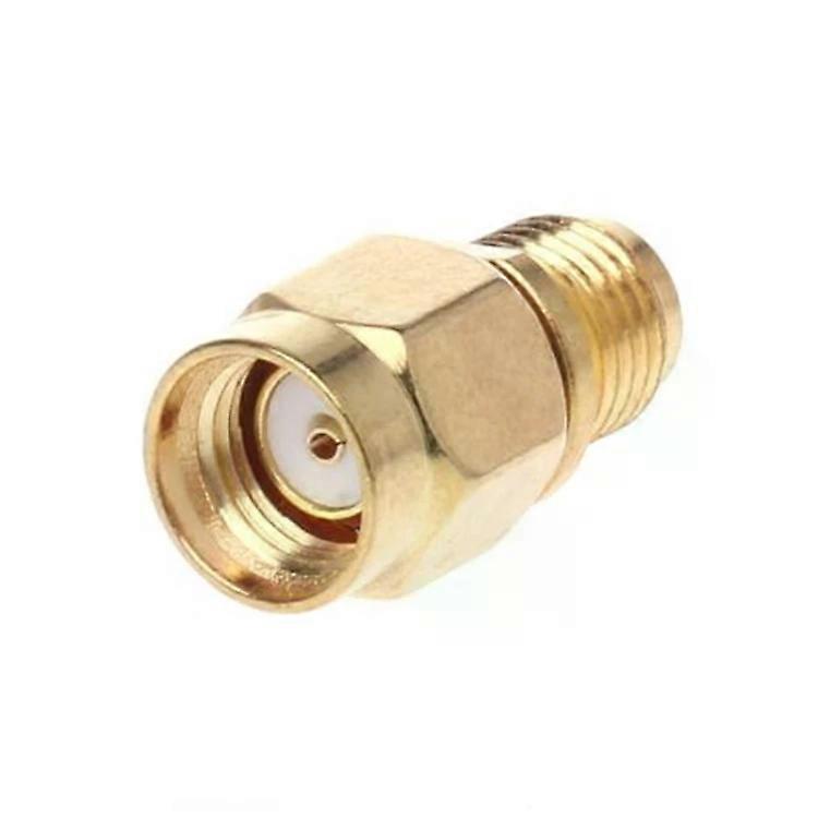 RP-SMA to SMA Female Adapter-Straight Gold Plated Connector by