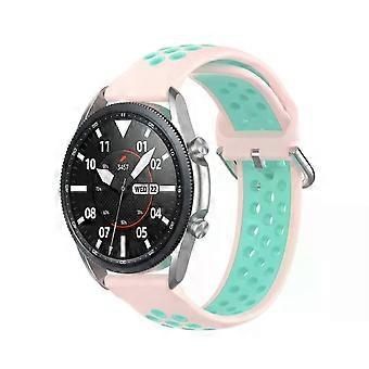 Galaxy Watch 3 45mm Silicone Band-Teal,Free Size 22mm Teal