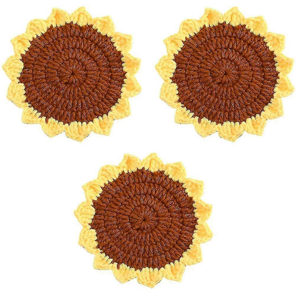 Crocheted Drink Coasters Perfectly Handcrafted for Your Beverages