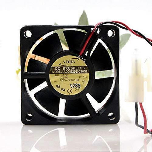 Case Fans AD0612DB-C70GL  for ADDA 6020 12V 0.07a 6cm Computer Power Case Fan