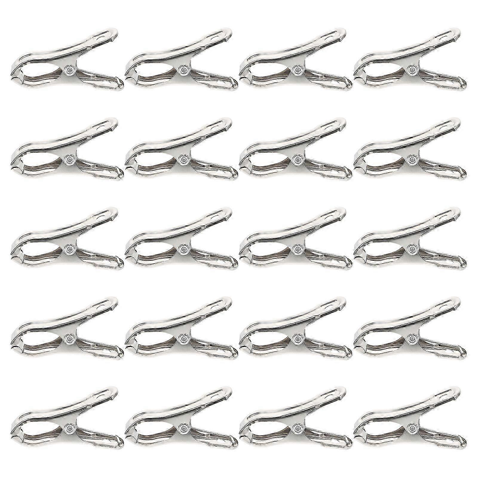 20 Pcs Haor Clips Shade Fabric Clips Pants Hangers Finger Clips Cloth Clip Shade Netting Clips