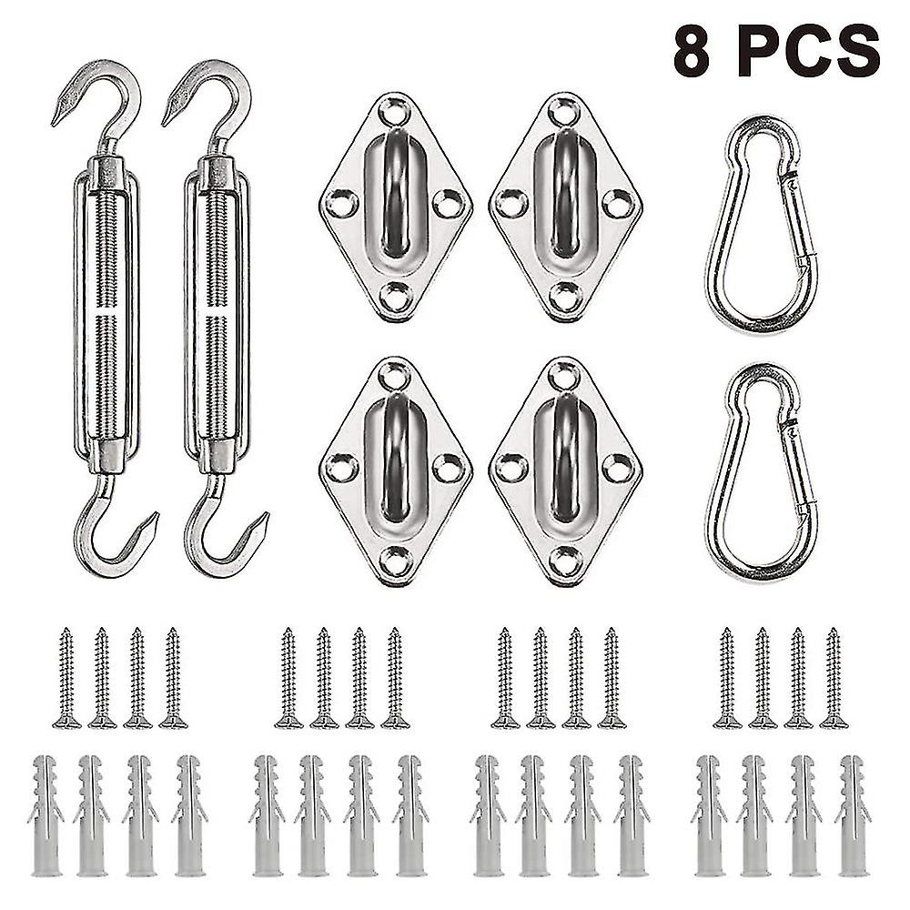 Awning Accessories Set Triangle Galvanized Steel Sun Visor Tool