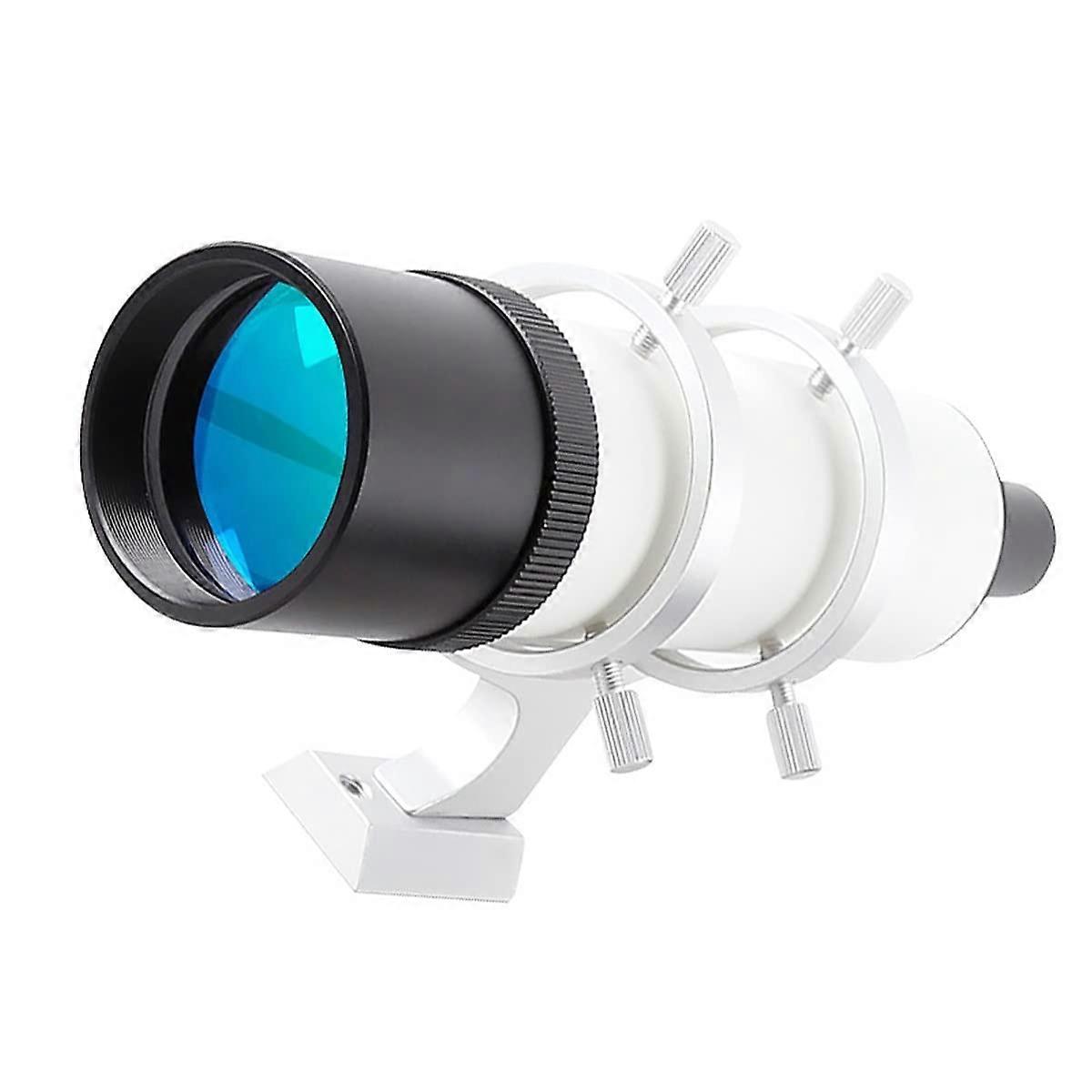 50mm Reticle Alloy in Different Magnification Astronomical Telescope Accessories(9x50 Silver Bracket)