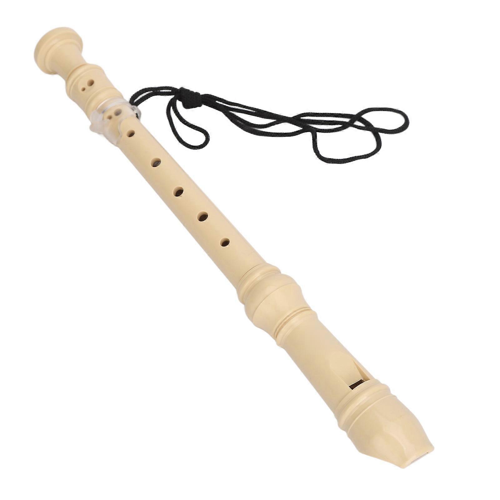 8 Hole Recorder German Style Fingering Flute Crisp Timbre Soprano Recorder Instrument for Kids