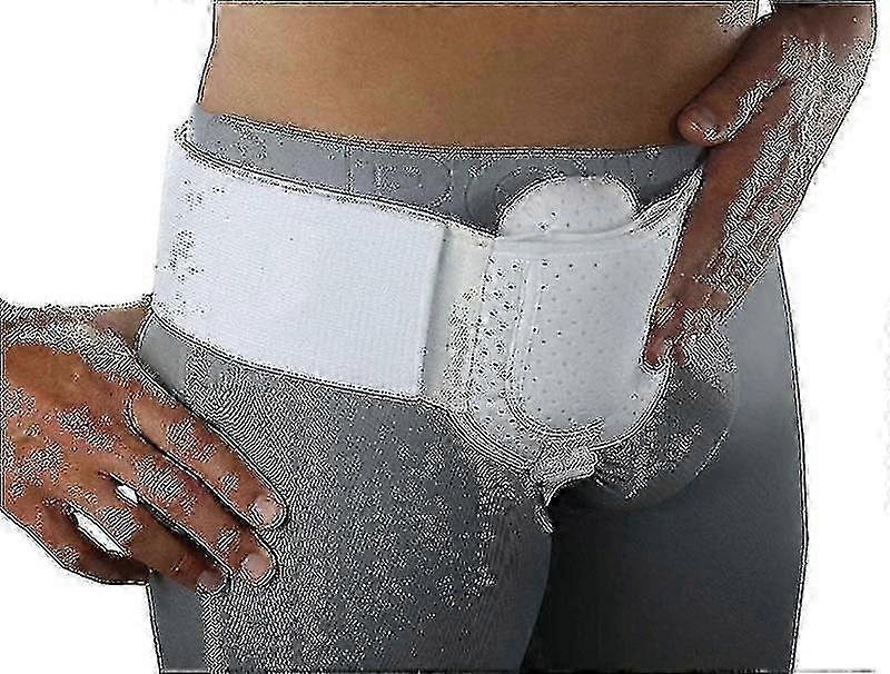 Men's Inguinal Hernia Belt for Left or Right Side Post-Surgery Support