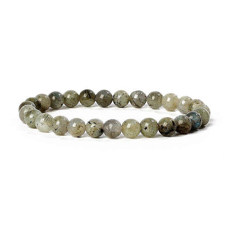 Chakra Reiki Quartz Agates Stretch Bracelets Men 6/8MM Natural Stone Beaded Bracelets For Women Labradorite Aquamarines Jewelry