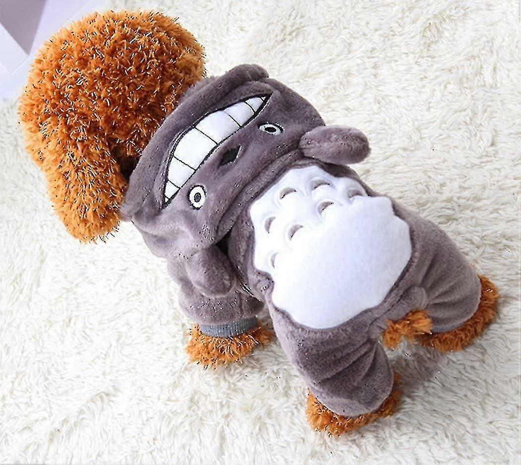 Wekity子犬ペット服パーカーウォームセーターシャツ子犬秋冬コート犬ファッションジャンプスーツアパレル(XL)