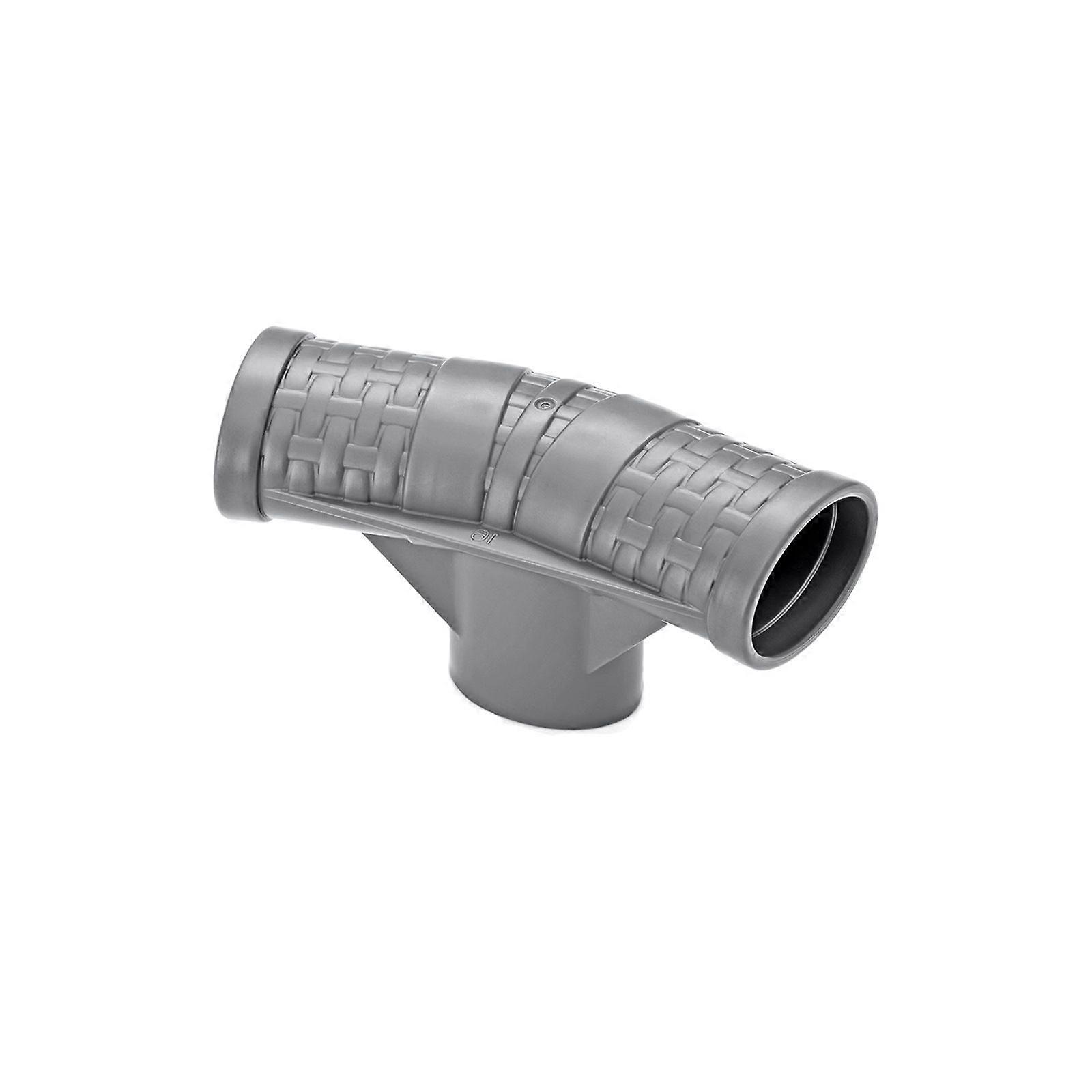Swimming Pool Tee Connector, Plastic Oval Joint Frame Connector for Swimming Pool, Spa Rooms, Fits P07082