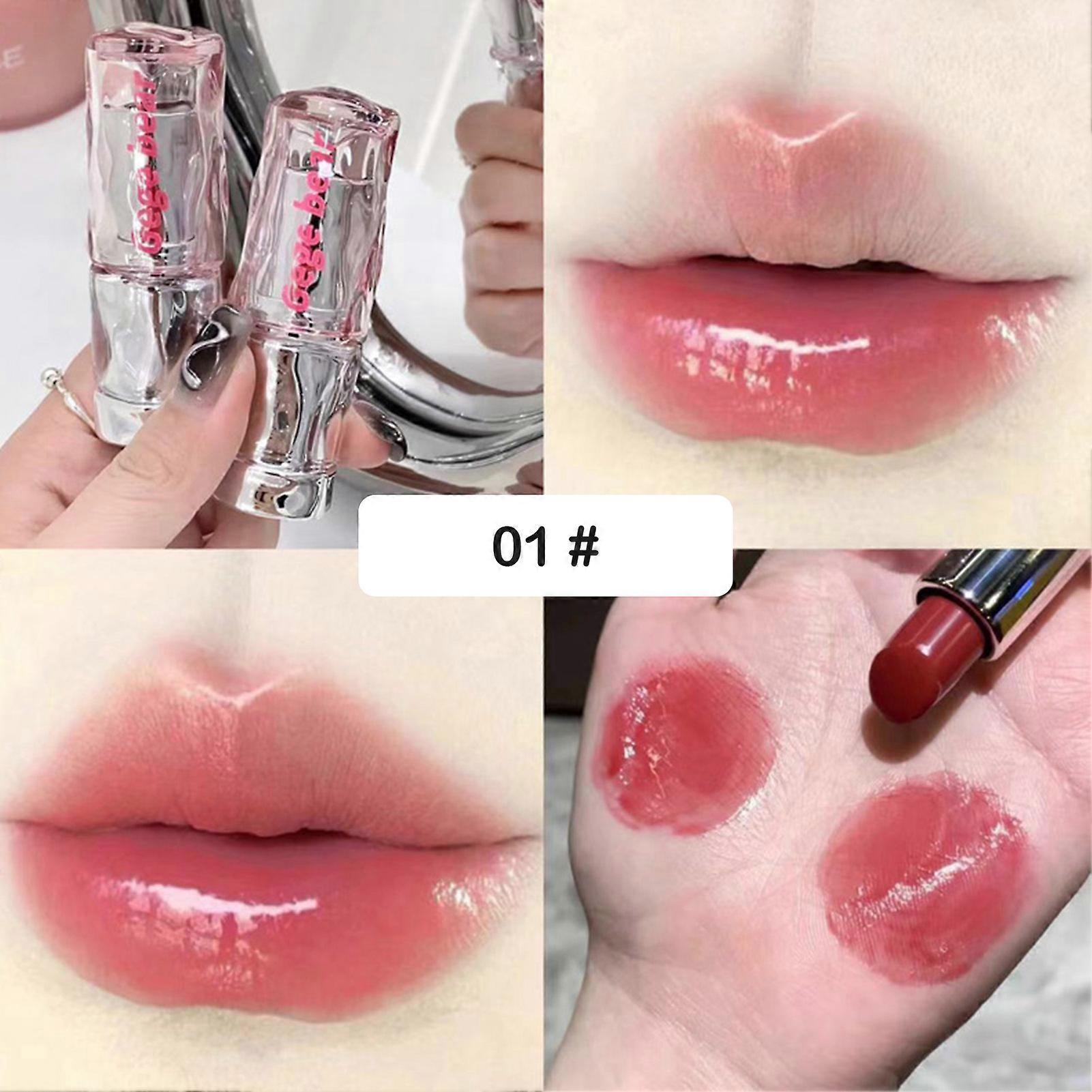 Female Non-Fading Lipstick Fuller Looking Lips Quick-Drying Lipstick