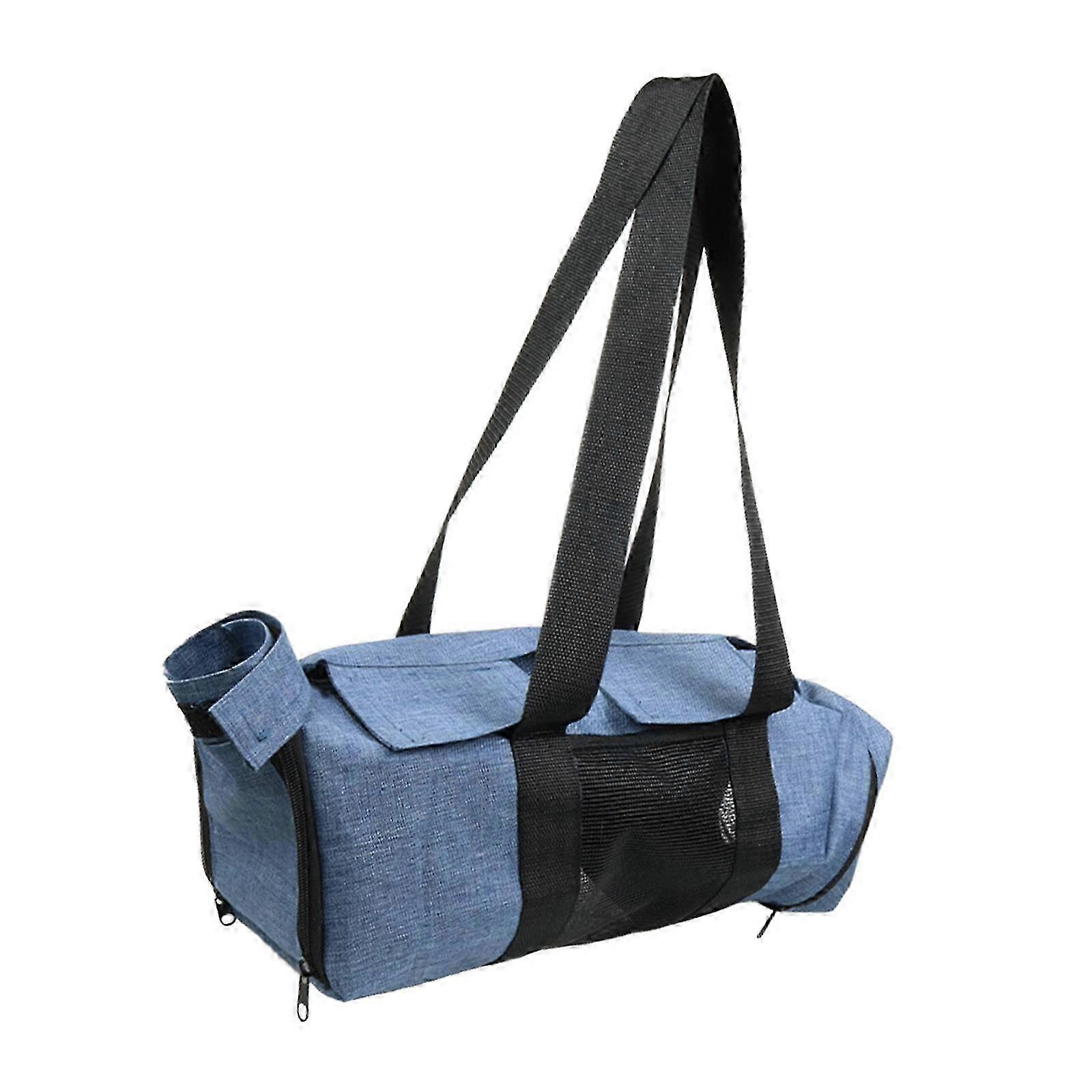 Adjustable Cat Grooming Restraint Bag for Bathing Nail Trimming, Breathable Hammock Holder with Secure Straps