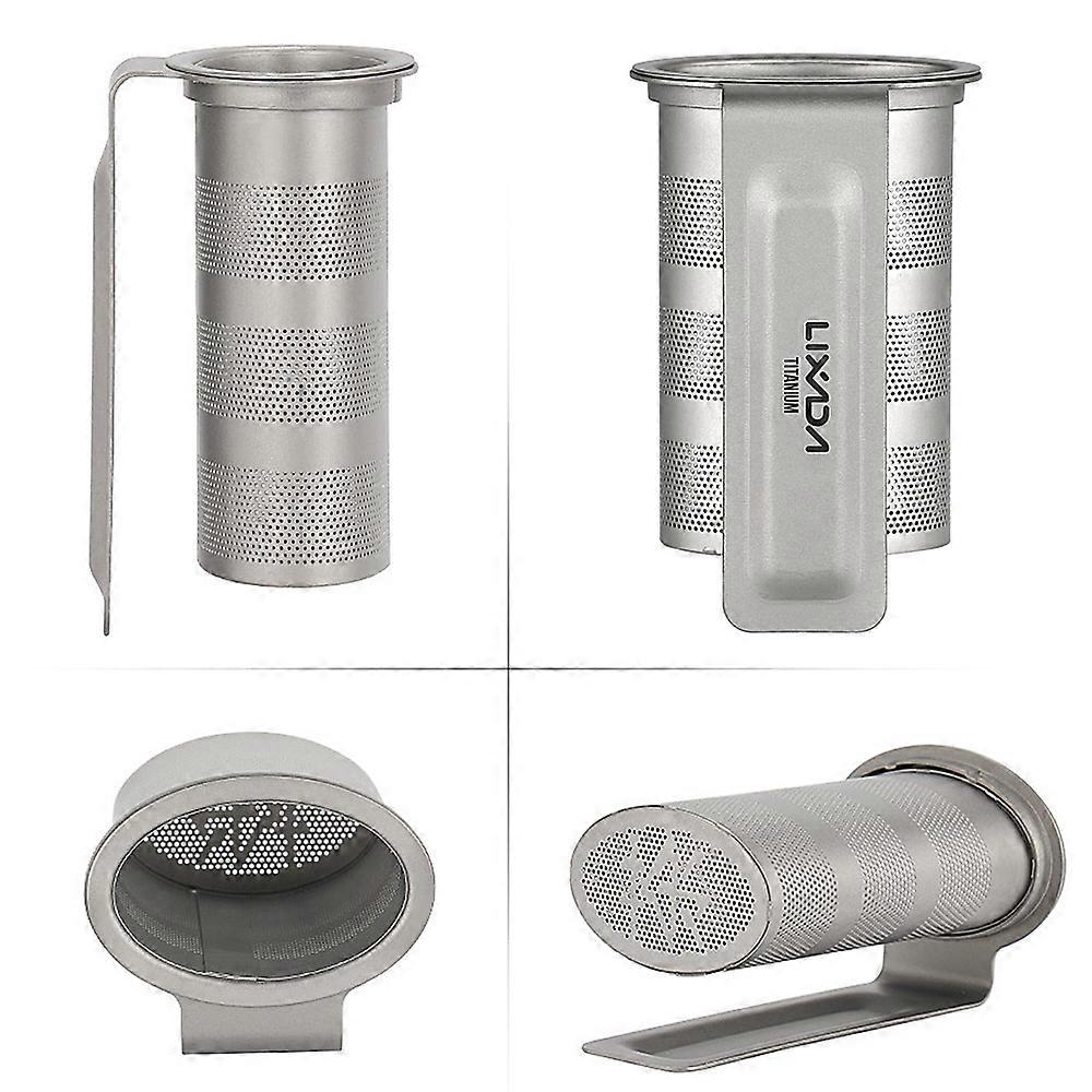 Titanium Mesh Tea Infuser Basket for Tea Cup