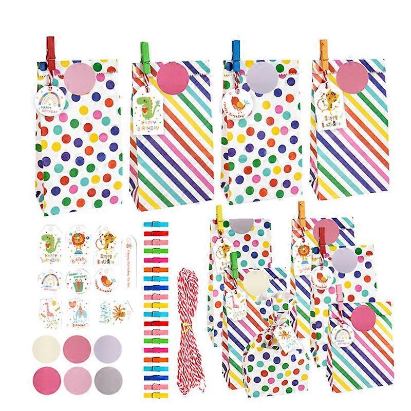 20 st kraftpapperskakor godispåsar present