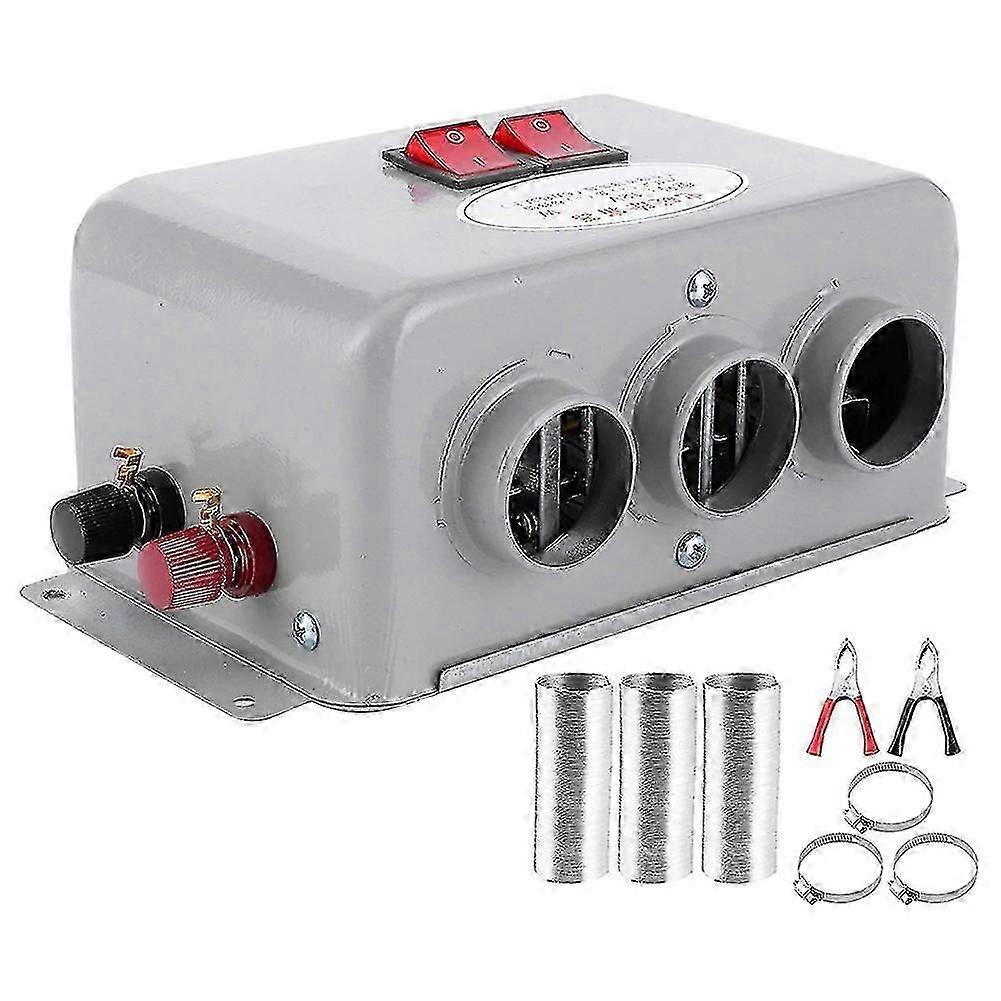 12V 800W Windshield Defroster 3 Hole Vehicle Electric Demister Low Noise Warmer Fast 2 in 1 Heating