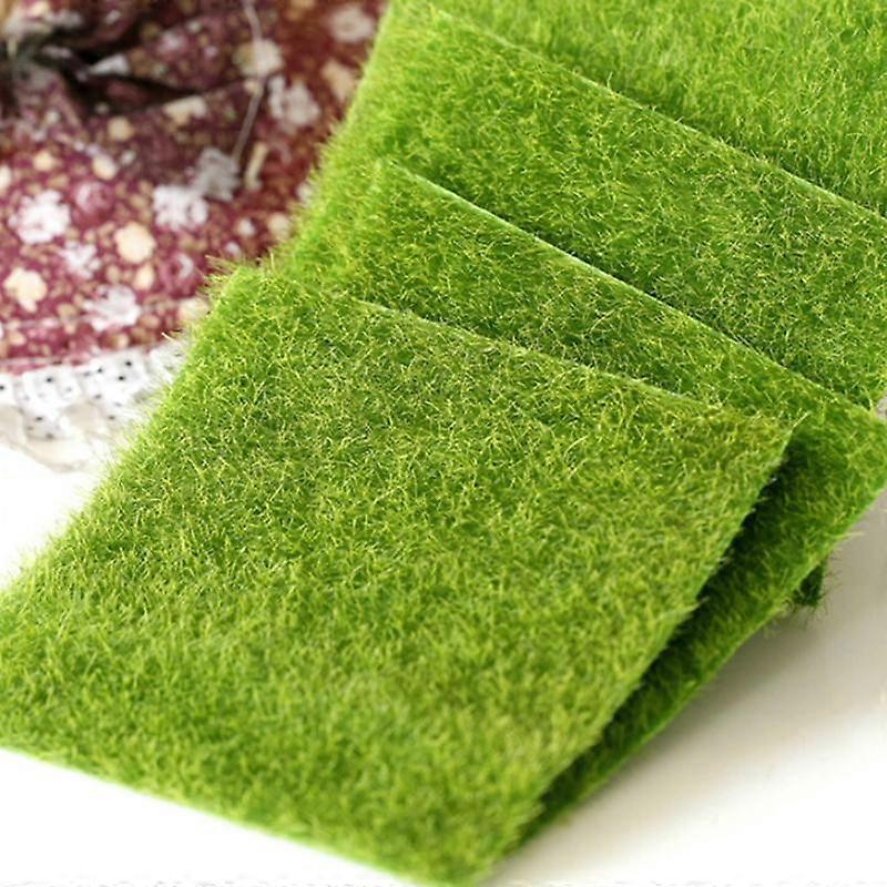 Mini Toy House Imitation Accessories Garden False Moss Artificial Turf 30 x 30cm