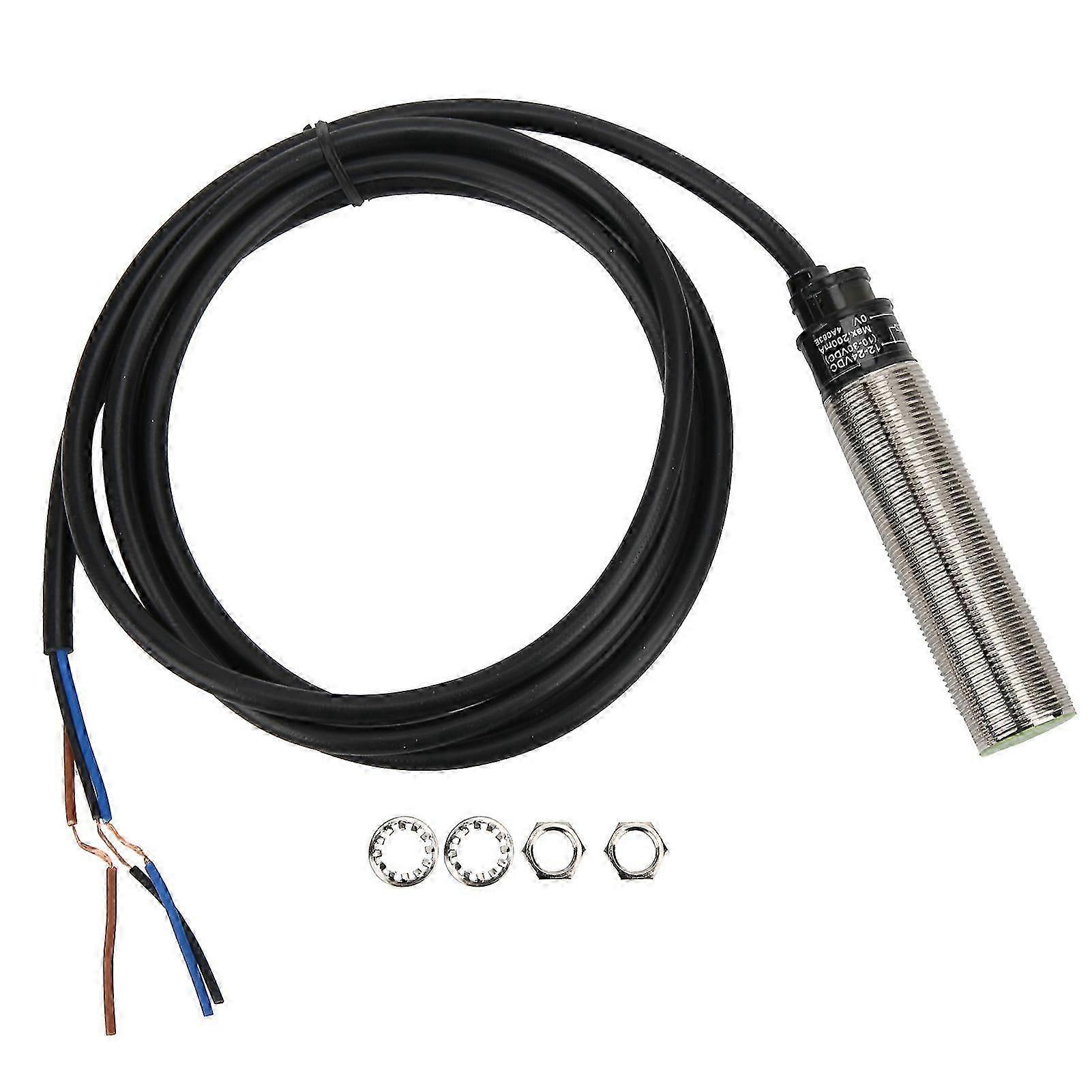 BERM Proximity Switch Cylindrical Shaped 3Wire NO Detection Sensor PRL185DN 1030VDC
