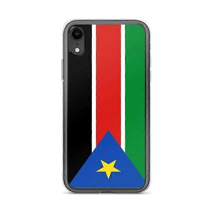 iPhone Case - iPhone XR - South Sudan Flag - Flexible - Multicolored - Vertical