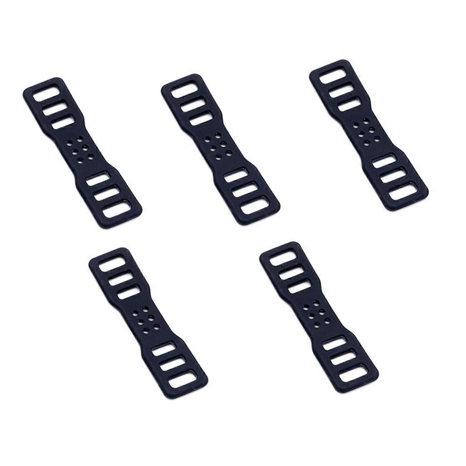 5lots Durability Silicones Bicycles Light Straps Multipurpose Cycling Safe Straps for Fixing LED Light