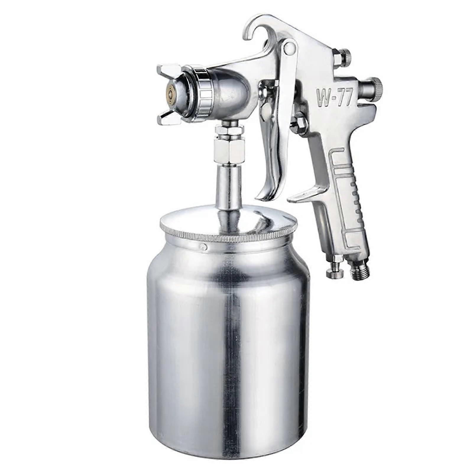 W77 Up and Down Pots Spray Gun 2.0mm Nozzle Pneumatic Tools for Spray Painting and Aerodynamics