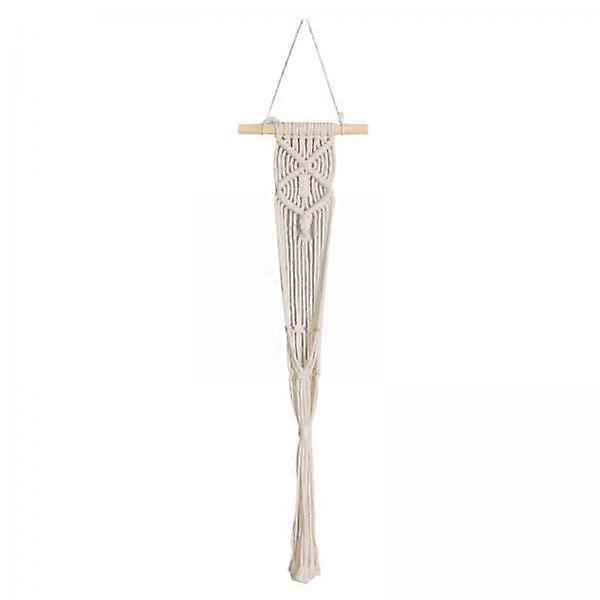 Boho Chic Macrame Plant Hanger Set for Indoor Greenery Display