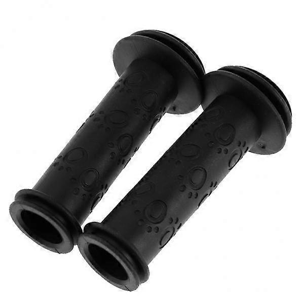 3 Childs Bicycle Handlebar Grip Non Rubber Handle Bar Grips Black