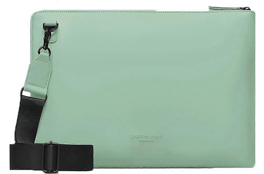 Gaston Luga Splash 15-16" Laptop Bag - Muted Mint Green