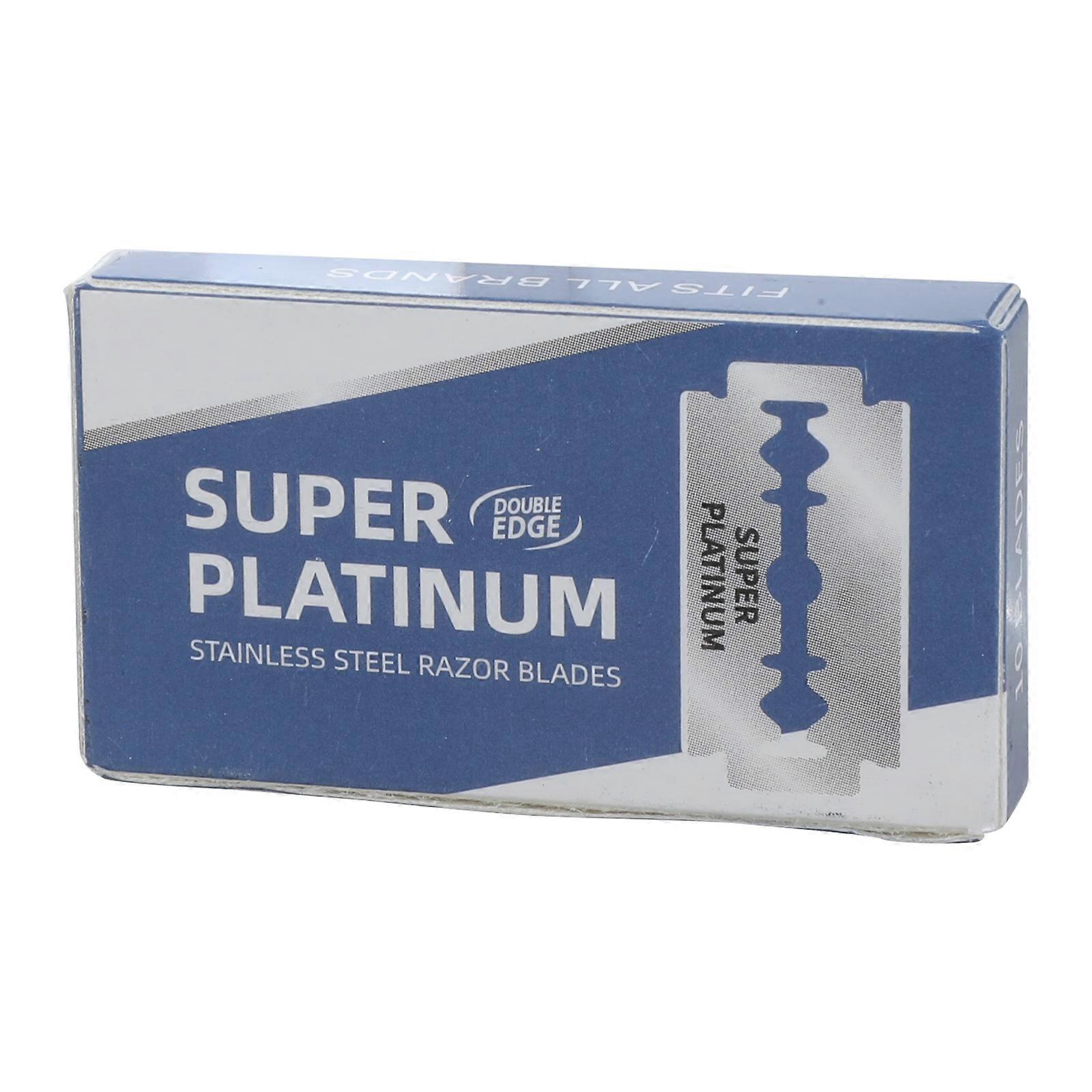 Double Edge Razor Blades Men Razor Blades Shaving Stainless Steel Shaving Blades Manual Razor Blade Shaving Tool 2 Box