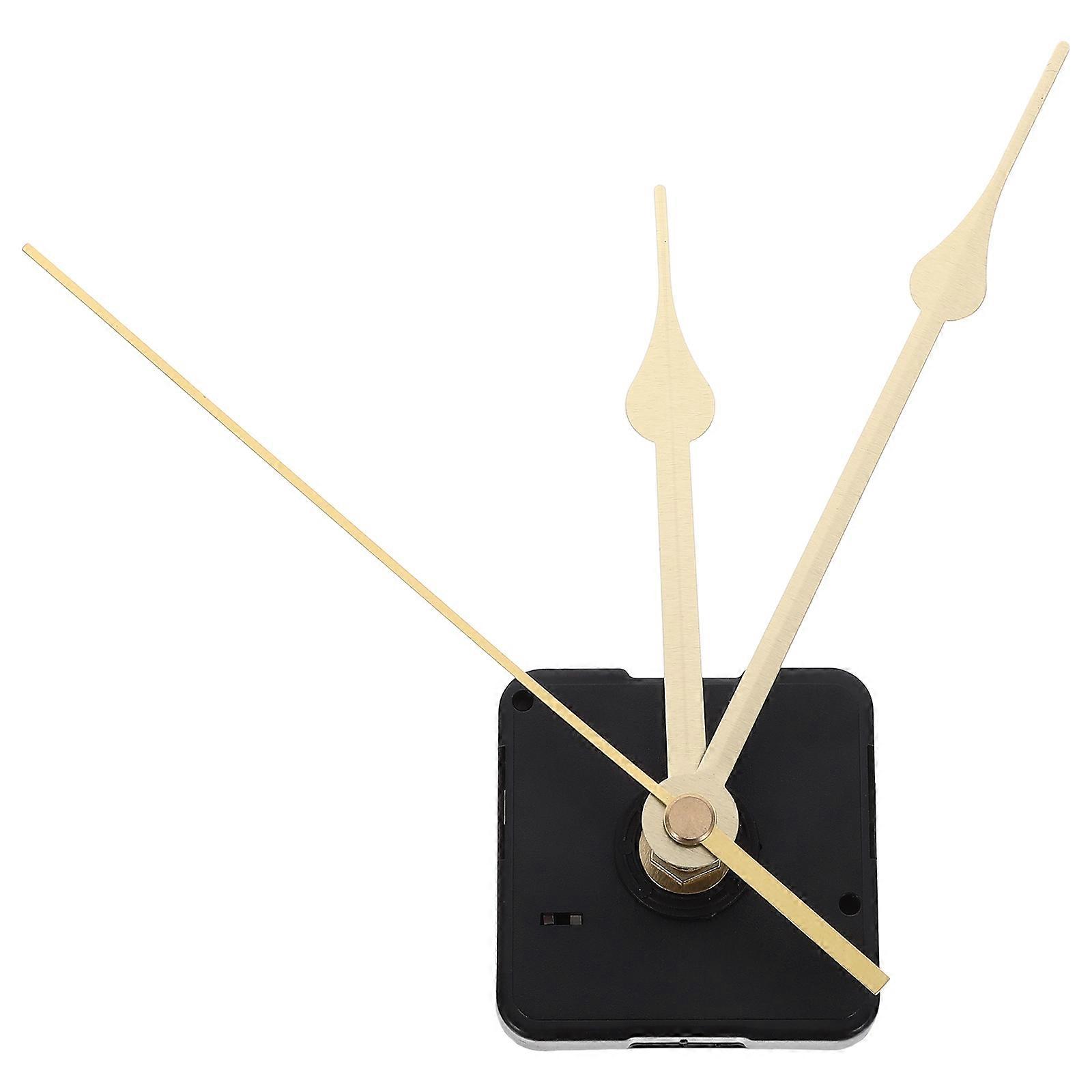 Battery Powered Clock Mechanism with Extended Shaft for Creative Projects
