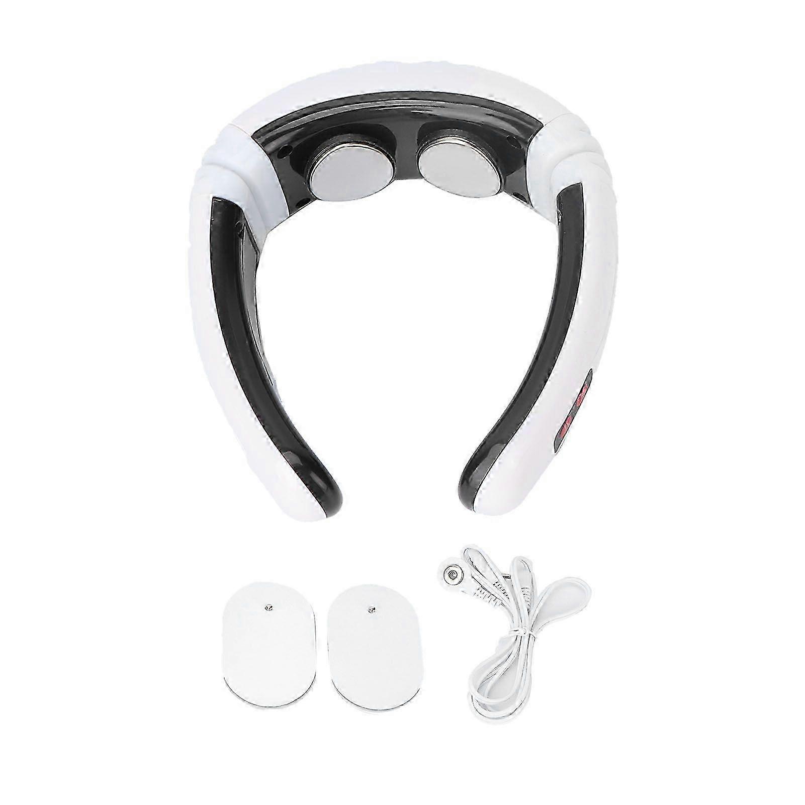 Neck and Shoulder Massage Device for Pain Relief with Heating Function, Ideal for Cervical Spine Treatment and Relaxation