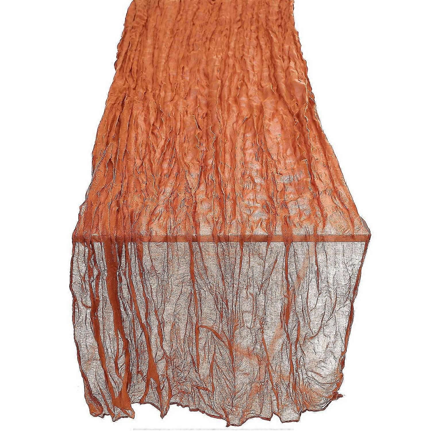 Cheesecloth Table Runner Rustic Wedding Table Cloth Farmhouse Romantic Table Runner